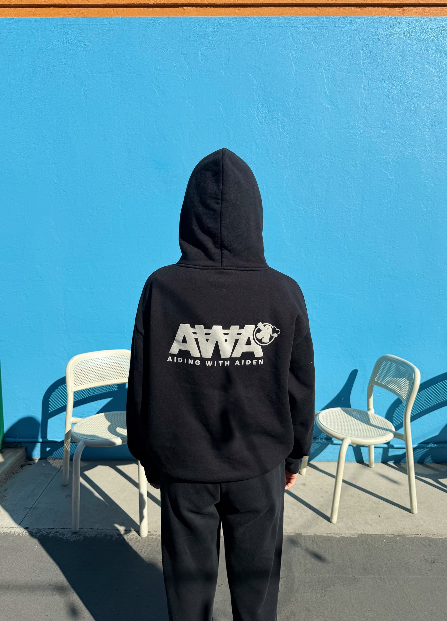 AWA Black Hoodie