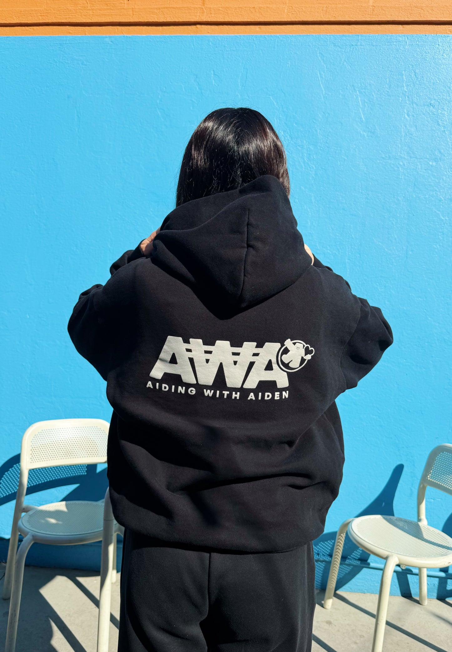 AWA Black Hoodie